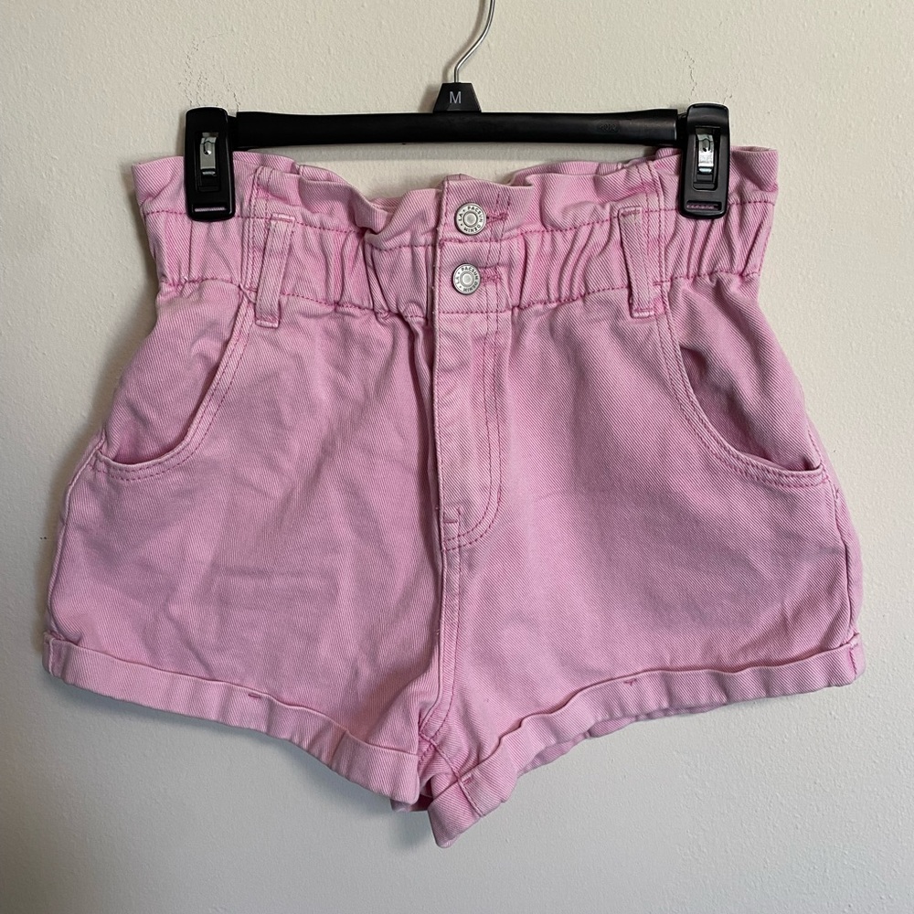 PacSun pink mom shorts